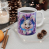 Mug Lapin Amusant - Cadeau Original Animaux Enfant & Adulte