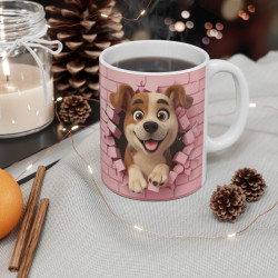 Mug Chien Amusant - Cadeau Original Animaux Enfant & Adulte