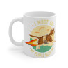 Mug Chat Amusant - Cadeau Humour "I Must Go" Enfant & Adulte