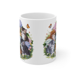 Mug Chatons Mignons - Cadeau Fantaisie Animaux Enfant & Adulte