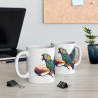 Mug Perroquet Coloré - Cadeau Exotique Animaux Nature Enfant & Adulte