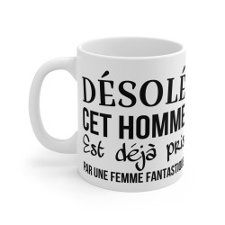 Mug Humour "Cet Homme Est...