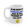 Mug Humour "Je Ne Suis Pas Gynécologue" - Cadeau Drôle