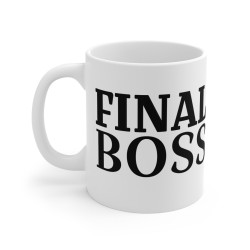 Mug "FINAL BOSS" - Cadeau...