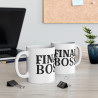 Mug "FINAL BOSS" - Cadeau Geek et Drôle pour Gamer ou Leader