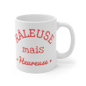 Mug "Râleuse mais Heureuse" - Cadeau Drôle et Positif