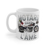 Mug "Motard dans l'Âme" - Cadeau Parfait pour Passionné de Moto