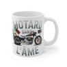 Mug "Motard dans l'Âme" - Cadeau Parfait pour Passionné de Moto