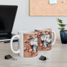 Mug Éléphant "Mignon et Amusant" - Cadeau Fantaisie Animaux