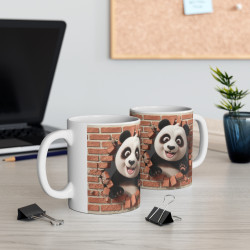 Mug Panda "Mignon et Amusant" - Cadeau Fantaisie Animaux