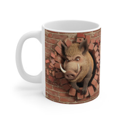 Mug Sanglier "Force et...