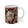 Mug Hérisson Joyeux - Cadeau Amusant pour Amoureux des Animaux