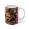 Mug Écureuil Joyeux - Cadeau Mignon et Original pour Amoureux d'Animaux