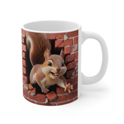 Mug Écureuil Rigolo -...
