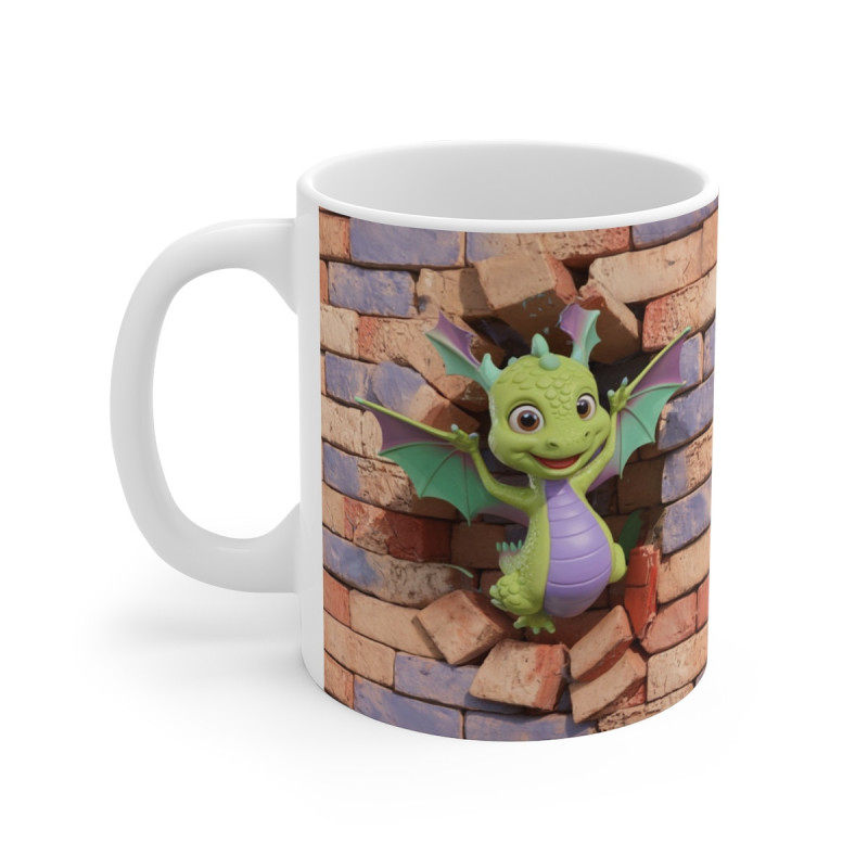 Mug Bébé Dragon - Magie et Fantaisie pour vos pauses café