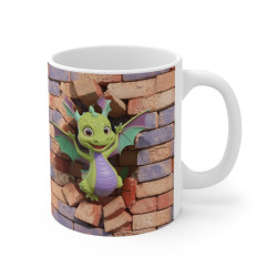 Mug Bébé Dragon - Magie et Fantaisie pour vos pauses café