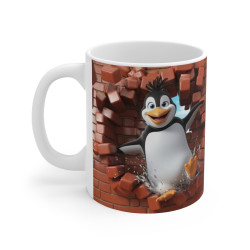 Mug Pingouin Fun - Éclatez de bonne humeur à chaque café !