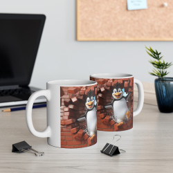 Mug Pingouin Fun - Éclatez de bonne humeur à chaque café !
