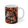 Mug Tigre Rugissant - Puissance et Férocité dans Votre Tasse !