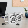 Mug Humour Motard "J'peux Pas, J'ai Moto" – Cadeau Fun pour les Passionnés de Moto