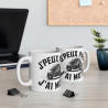 Mug Humour Motard "J'peux Pas, J'ai Moto" – Cadeau  pour les Passionnés de Moto et de Deux-Roues