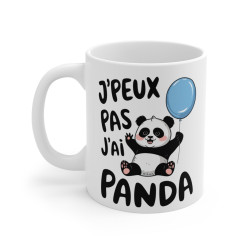 Mug humour "J'peux Pas,...