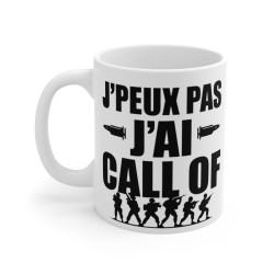 Mug Gamer "J'peux Pas, J'ai...