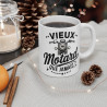 Mug Motard "Vieux Motard Que Jamais" – Cadeau Idéal pour Passionnés de Moto