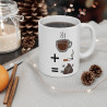 Mug Humoristique - Cadeau Drôle pour Fumeur et Amateur de Café