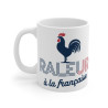 Mug "Râleur à la Française" - Design Humour Coq Français - Cadeau Parfait pour Patriotes et Râleurs