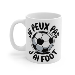 Mug "Je Peux Pas, J'ai...