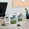 Mug "Un Geek ne Vieillit Pas, il Level Up" - idée Cadeau pour les Gamers et Geeks