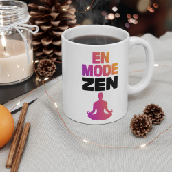 Mug "En Mode Zen" - idée cadeau Relaxation et Méditation