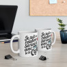 Mug "Je suis en relation sérieuse avec le café" - idée cadeau Pour les Amoureux du Café