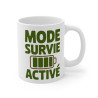 Mug "Mode Survie Activé" - Humour et Survie Quotidienne