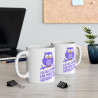 Mug drôle "J'ai des cernes car vous me fatiguez tous" - Chouette Fatiguée - Idée cadeau original humour