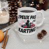 Mug "J'Peux Pas J'Ai Karting" - Cadeau humour pour passionnés de karting