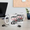 Mug "J'Peux Pas J'Ai Karting" - Idée Cadeau humour pour passionnés de karting
