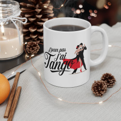 Mug "J'Peux Pas J'Ai Tango" - Cadeau pour les passionnés de danse