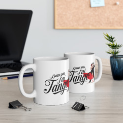 Mug "J'Peux Pas J'Ai Tango" - Cadeau pour les passionnés de danse