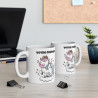 Mug Licorne Personnalisable Personnalisé avec Prénom - idée cadeau pour enfant et adulte