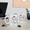 Mug Licorne - Design Adorable de Licorne sur un Nuage pour enfant et adulte