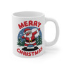 Mug de Noël "Merry Christmas" - Père Noël qui Dab, pour enfant et adulte