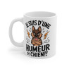 Mug "Je suis d'une humeur de chien" - Humour et Caractère Canin