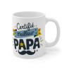 Mug "Certifié Meilleur Papa" - Cadeau pour les pères