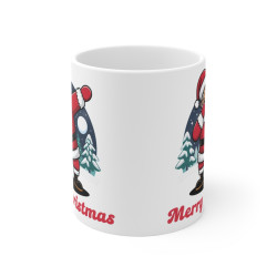 Mug de Noël "Merry Christmas" -  Tasse Père Noël qui Fait le Dab