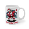 Mug de Noël "Merry Christmas" -  Tasse Père Noël qui Fait le Dab