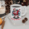 Mug de Noël "Merry Christmas" -  Tasse Père Noël qui Fait le Dab