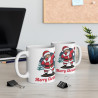Mug de Noël "Merry Christmas" -  Tasse Père Noël qui Fait le Dab
