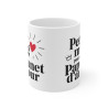 Mug "Petit mug pour un Papounet d'amour" - Cadeau parfait pour papa